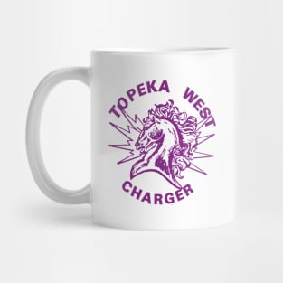 Topeka West Charger 80s Mug
